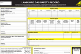 Gas Safety Cert
